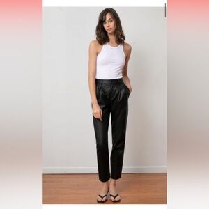 Pixie Market Jesse Leather Trousers